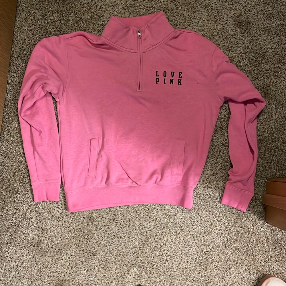Pink brand zip up size XS small